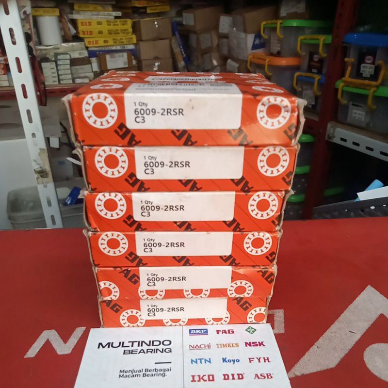 แบริ่ง 6009 2RS C3 FAG ORIGINAL