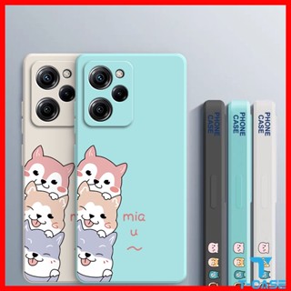 เคส Poco X5 Pro 5G Poco X5 5G Poco X4 Pro 5G Poco X4 GT 5G Poco X3 GT 5G Poco X3 Pro X3 NFC X3 Soft Lovely Dog Case 2A-GG