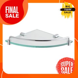 Corner glass shelf MIRKO model MK MB-10 chrome