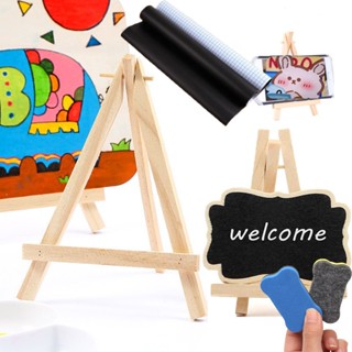 สติกเกอร์กระดานดํา กระดานดํา ยางลบ ทรงสามเหลี่ยม ขนาดเล็ก พับได้ อเนกประสงค์ DIY