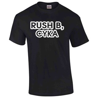 iGPrints RUSH B CYKA Russian CSGO Meme Shirt T-Shirt (Black)_04