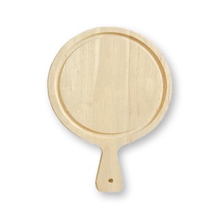 เขียงเสิร์ฟกลมร่อง มีด้ามRound นิ้ว 10 Board10 Inchwith Handle