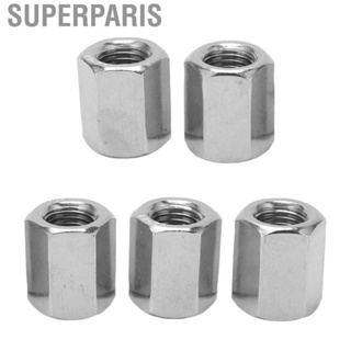 Coupling Nut M16 Hex Practical 6 Sides Stainless Steel Rustproof  for Machine Screws