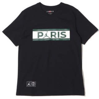 Nike เสื้อยืดแขนสั้น พิมพ์ลาย Air JORDAN Paris Saint-Germain สําหรับผู้ชาย DB6511