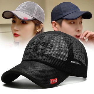 หมวกตาข่าย Breathable สำหรับกีฬากลางแจ้ง ทั้งชายและหญิง เหมาะสำหรับฤดูร้อน ปกป้องใบหน้าจากแสงแดด