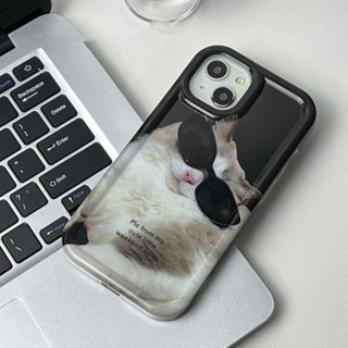 เคสโทรศัพท์ซิลิโคน TPU แบบนิ่ม ลายแมวน่ารัก กันกระแทก สําหรับ IPhone 14 13 11 12 Pro XS Max X XR 7 8 Plus