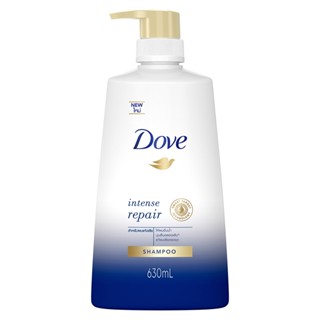 โดฟ 630มลDOVE แชมพู อินเทนซ์รีแพร์สีน้ำเงิน SHAMP INTENSEREPAIR DARKBLUE630ML