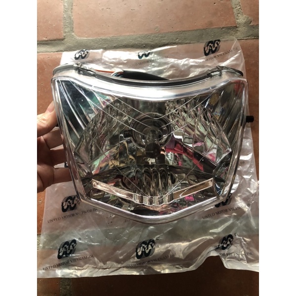 UMV ชุดโป๊ะไฟ+ไฟเลี้ยวหนาสวยสําหรับ Wave A 50,wa 100,waS100,wa RS100,wa Ca100/wa110