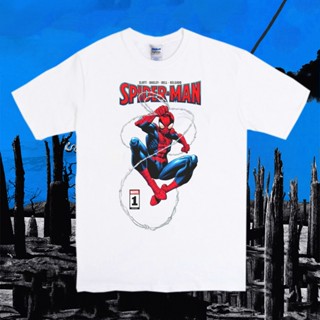 ย้อนยุคเสื้อยืด ลาย Marvel Spider Man โดย UnderWorldS-5XL