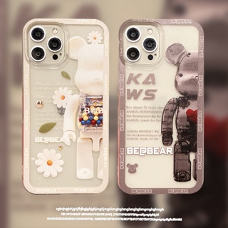 ใหม่ เคสโทรศัพท์มือถือแบบนิ่ม TPU ใส กันกระแทก ลายดอกเดซี่【BE@BEAR】สร้างสรรค์ สําหรับ Samsung Galaxy Note10 20 S22 S21 S30 Plus Ultra S20 FE M23 A30 A20 M10s