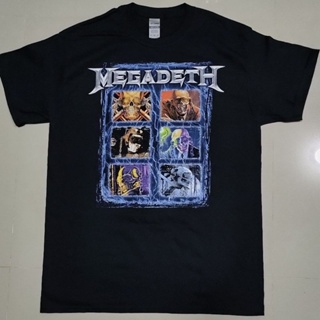 เสื้อวง Megadeath ลิขสิทธิ์แท้100%