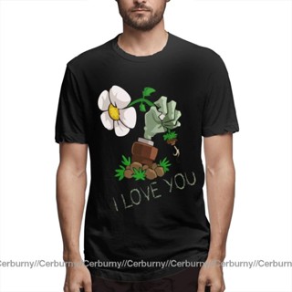 Plants Vs Zombies T Shirt Plants Vs Zombies I Love You Tshirt Print Men Tee Shirt for Men Bo3N_02