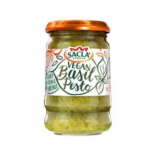 แซคล่า VEGAN วีแกนเบซิลเพสโต้ซอส 190ก.SACLABASIL PESTO 190G