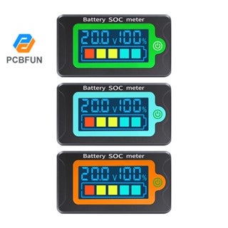 Pcbfun PZEM-009 DC8-100V เครื่องวัดพลังงานแบตเตอรี่ลิเธียม โวลต์มิเตอร์ หน้าจอ LCD