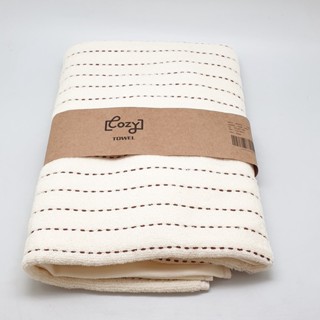 COZY ผ้าขนหนู รุ่น GTL007-WH ขนาด 70x140 ซม. สีขาว