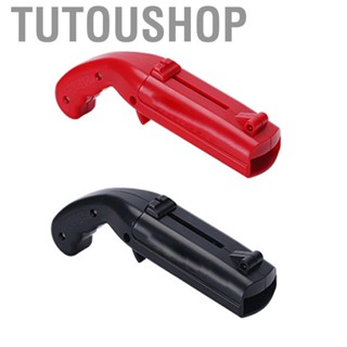 Tutoushop [Yuexinghui](Untreated intellectual property) 2PCS suitable for creative games  family parties bar fun launch corkscrews (bags of 2* corkscrews) black+red