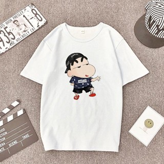 POPCLOSET SHINCHAN CRAYON SHIN CHAN T SHIRT WOMEN MEN COTTON CUTE BAJU T SHIRT PEREMPUAN LELAKI LENGAN PENDEK TSHIR_12