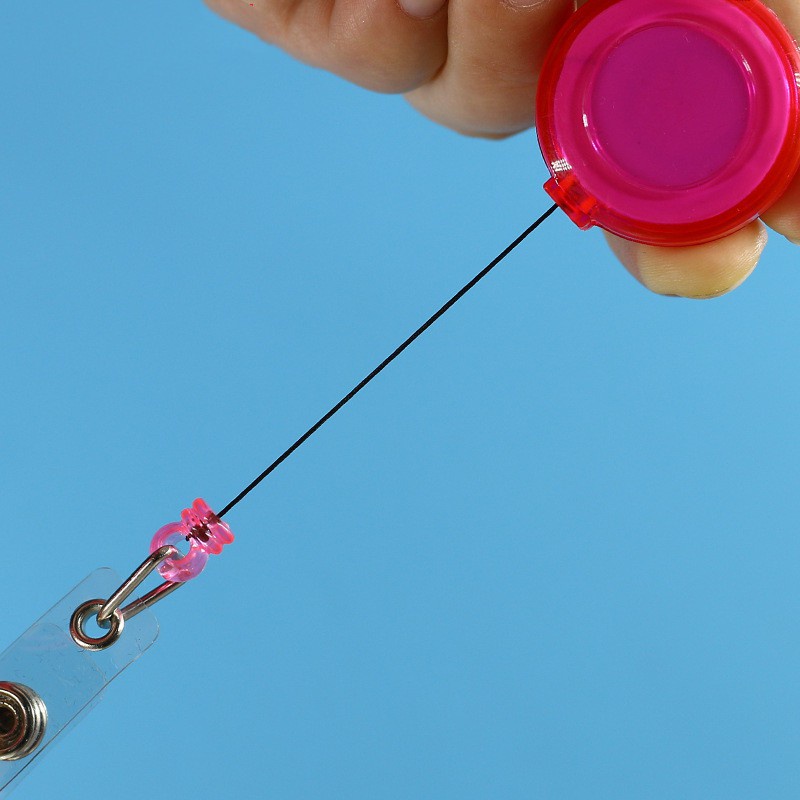 Jianzai ขายส่ง!พวงกุญแจ จี้รูปลูกกวาด พับเก็บได้ พับเก็บได้ สีแคนดี้ สําหรับทําเอกสาร diy - รูปที่ 3