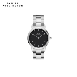 Daniel Wellington นาฬิกาข้อมือ Iconic Link S Black 28มม สีเงิน