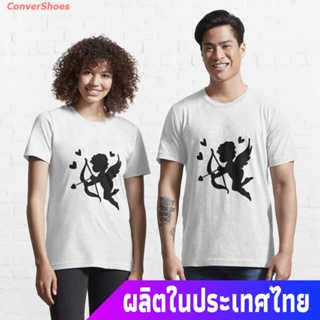 เสื้อยืดผู้ Valentines day cupid Essential T-shirts Mens Womens เสื้อยืด S-5XL