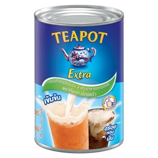 ทีพอทเอ็กซ์ตร้าครีมเทียมข้นจืด NON-DAIRY 385กรัมTEAPOT EXTRACREAMER 385 G.