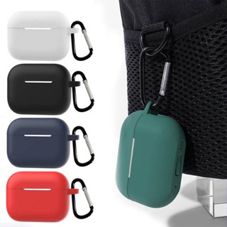 เคสซิลิโคน แบบนิ่ม พร้อมคาราบิเนอร์ กันกระแทก สําหรับ Airpods Pro 2 3 2 1 Pro