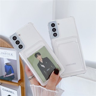 เคสโทรศัพท์มือถือแบบนิ่ม TPU ใส กันกระแทก พร้อมช่องใส่บัตร สําหรับ Realme 10 4G 9 Pro Plus 5G 9i 8i 7i 5 5i 6i 9 8 5 Pro