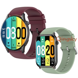 สายนาฬิกา Xiaomi สําหรับ Kieslect KS Smart Watch Kieslect KR K10 K11 สายนาฬิกาข้อมือซิลิโคน สายรัดข้อมือ