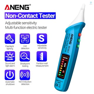 ANENG VC1017 AC Voltage Detector Circuit Tester Pen-type Voltage Tester NCV Electrical Pen Tester Line Detection Smart T