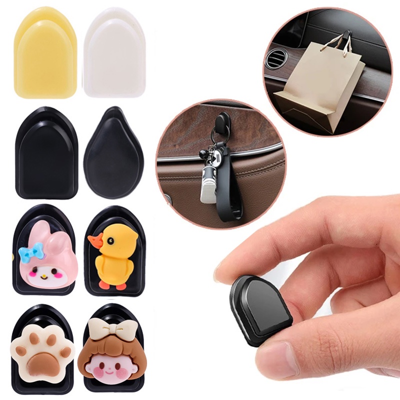 [Featured] ตะขอแขวนจัดเก็บสายเคเบิ้ล USB มีกาวในตัว ลายการ์ตูน ไร้รอยต่อ ประหยัดพื้นที่ สําหรับแขวนกุญแจรถยนต์