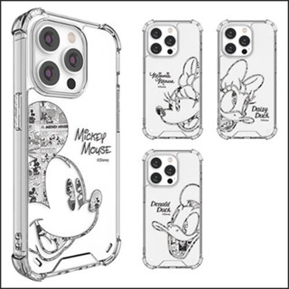 Disney - cartoon edition clear case compatible for iPhone 14 13 12 12 11 pro max galaxy s23 s22 s21 ultra plus note 20 10 mickey Minnie Donald daisy duck