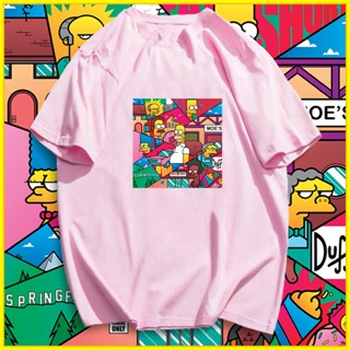 The simpson bart  T-shirt cotton Unisex Asian size 7colour #FreeShippingShopee #COD_09