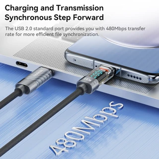 Toocki 100W สายเคเบิล Type C เป็น Type C PD 3.0 QC 4.0 ชาร์จเร็ว USB C เป็น USB C สําหรับ Xiaomi Samsung Type C สายเคเบิล