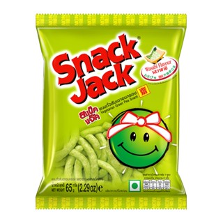 สแน็คแจ็คขนมถั่วลันเตาอบวาซาบิ JACK 70ก. SNACKWASABI FLAVOUR 70G.