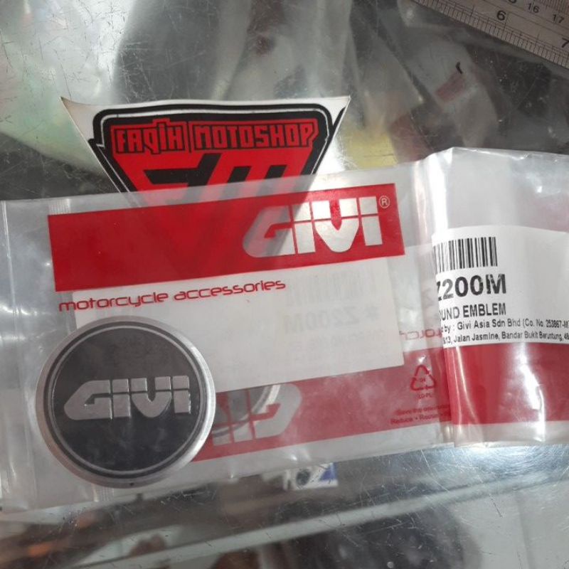 กล่องข้างโลโก้ Givi E21 faqihmotoshop faqih motoshop