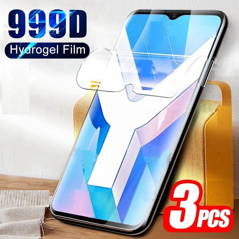 3PCS Hydrogel ฟิล์มสําหรับ ViVo Y76 Y72 Y52 Y31 Y53S Y53T ป้องกันฟิล์มไม่แก้ว