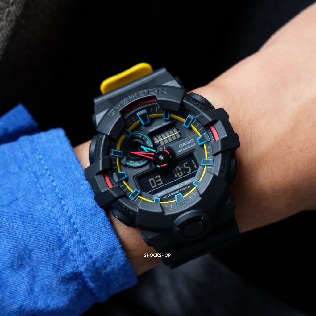 นาฬิกาผู้ชาย G-Shock รุ่น GA-700SE-1A9 จีช็อค