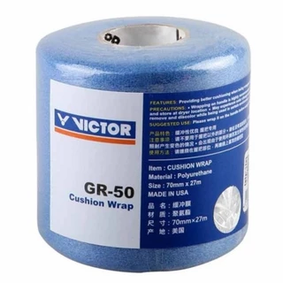 🌟 VICTOR Cushion Wrap GR50✋ เพิ่มความหนานุ่ม 🎨 จับกระชับมือ 💧 ลดการลื่นไถล 💪พร้อมเสริมพลังทุกแมตช์! I
