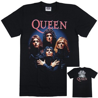 Queen - เสื้อยืดแขนสั้น ผ้าฝ้าย 100% พิมพ์ลาย RHAPSODY Shirt ( THE ROXX ) สไตล์ฮิปฮอป