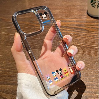 เคสโทรศัพท์มือถือ ซิลิโคนนิ่ม TPU ใส กันกระแทก ลายสัตว์น่ารัก สําหรับ IPhone 14 Pro Max 13 11 12 Pro XS Max XR X 8 7 6S Plus