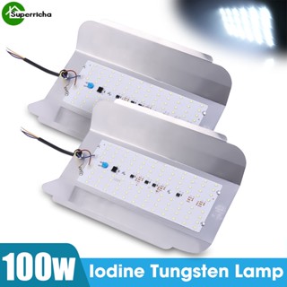 โคมไฟสปอตไลท์ LED AC 180V-260V 100W กันน้ํา สําหรับติดตกแต่งผนังบ้าน