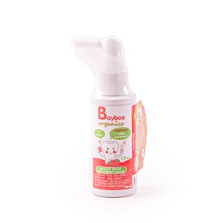 เบย์บี สเปรย์ป้องกันฟันผุ รสสตอเบอร์รี่:คละสี:EACHBAYBEE MOUTH SPRAY ORGANIC STRAWBERRY