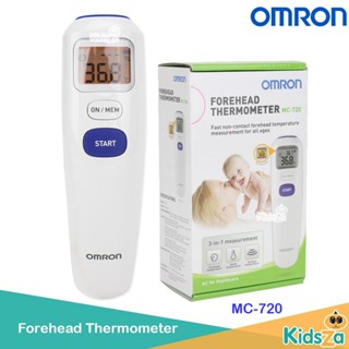 Omron เครื่องวัดอุณหภูมิ ทางหน้าผาก 3in1 รุ่น MC-720