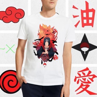  PROMOSI HEBAT NARUTO SHIRT UCHIHA ITACHI NARUTO SERIES BAJU LELAKI PEREMPUAN T SHIRT 100% COTTON_07