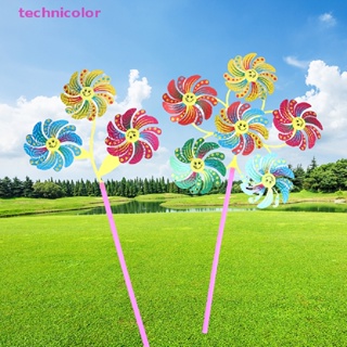 [technicolor] ใหม่ พร้อมส่ง กังหันลม ลายการ์ตูน 3D หลากสี สําหรับตกแต่งบ้าน สวน 1 ชิ้น