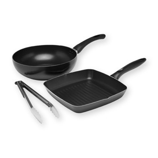 ซีกัล 3 คอมพลีท ชุดเครื่องครัวนอนสติ๊ก ชิ้นSeagullComplete Non-StickCookware Setx 3Pcs