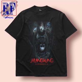 oversize T-shirt เสื้อยืด พิมพ์ลาย Jailangkung SANDEKALA HORROR VINTAGE สําหรับผู้ชาย | เสื้อยืด ขนาดใหญ่ พิมพ์ลายตัวอัก