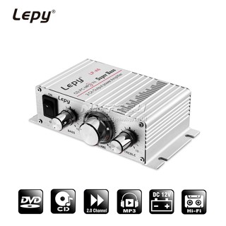 Lepy LP-A6 เครื่องเล่น MP3 MP4 PC ดิจิทัล 2CH HiFi สเตอริโอ รองรับการควบคุมระดับเสียง สําหรับรถยนต์ โทรศัพท์มือถือ