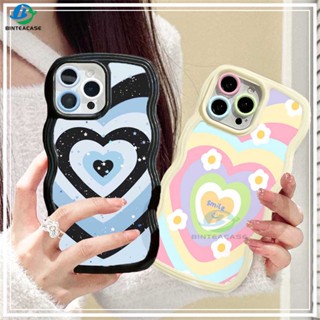 เคสโทรศัพท์มือถือ TPU ขอบโค้ง ลายหัวใจ สไตล์เรโทร สําหรับ OPPO A78 A58 A17 A57 2022 A15 A16 A16K A54 A12 A5S A7 A94 A93 A3S A11k A53 A31 A52 A92 A37 F9 A1K A76 A36 5F A9 2020