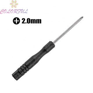 【COLORFUL】Brand New Screwdrivers Repair Tool 2mm 82mm / 3.22Inch Cross Screwdrivers